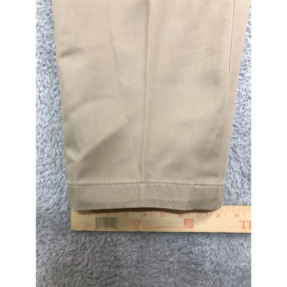 Bills Khakis Pants Men 44x28 Tan M1P Made in USA Pleated Chino
